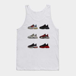 Balen Tripple Sneaker Tank Top